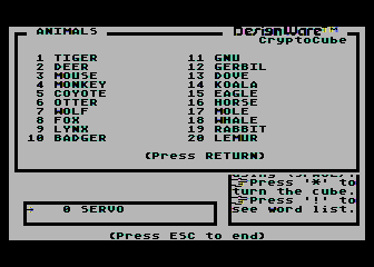 Crypto Cube abandonware